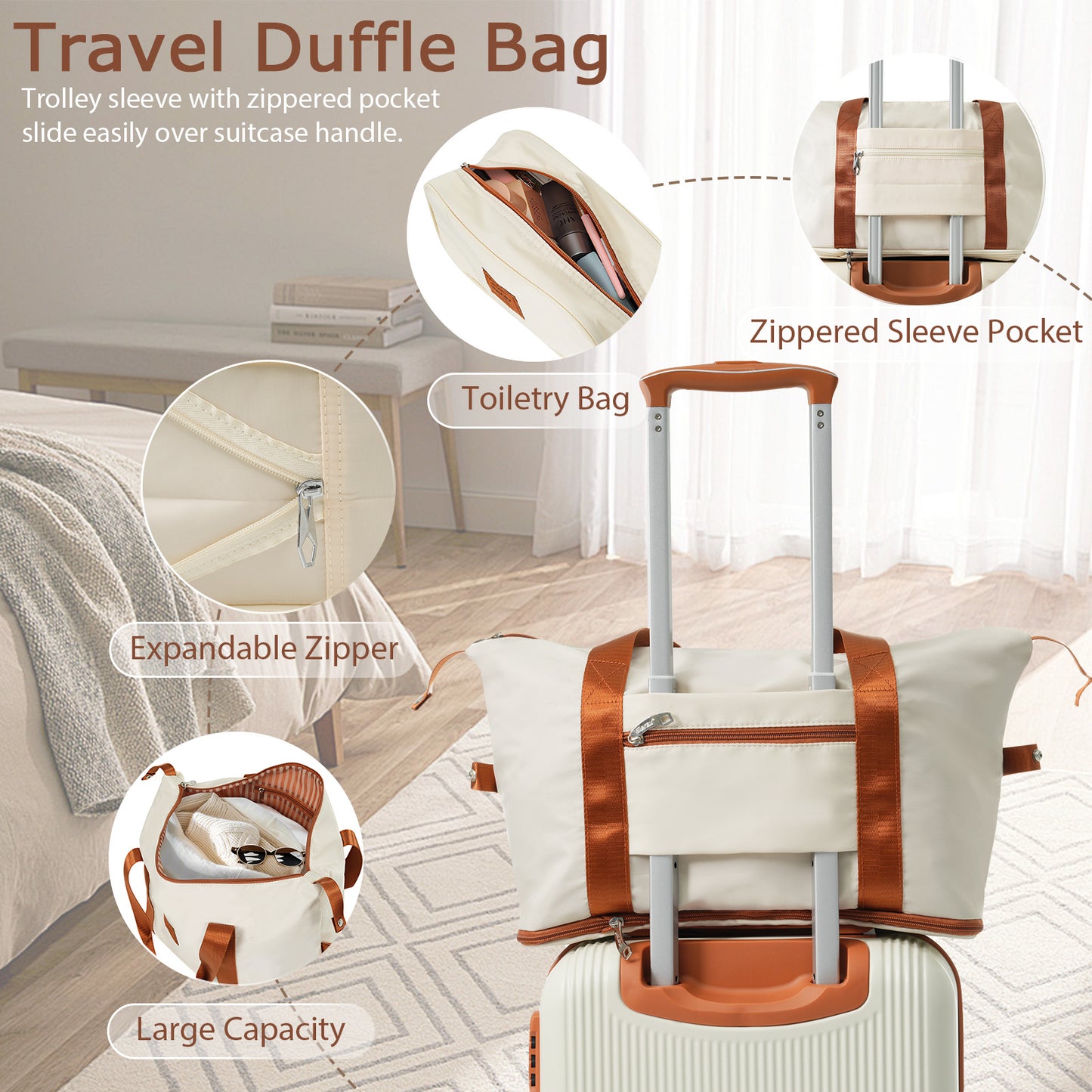 Travelers Trio 3-piece Suitcase Set