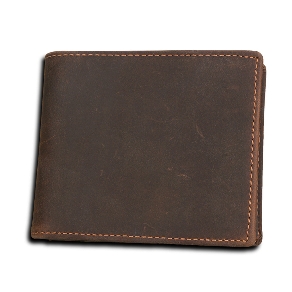 Crazy Horse Leather RFID Wallet