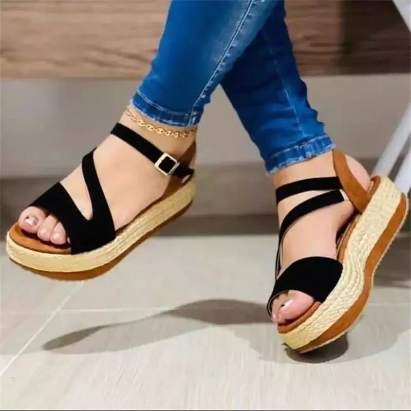 Chic and Sleek Platform Sandals