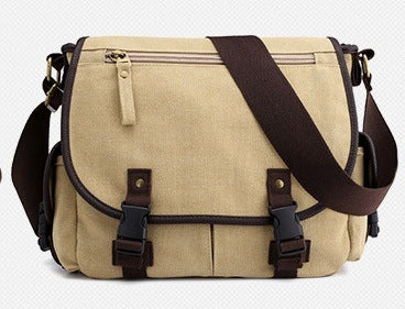 Rustic Rambler Men's Canvas Shoulder Bag