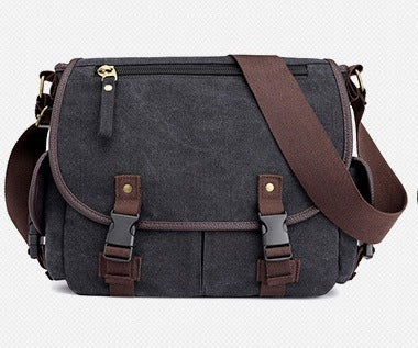 Rustic Rambler Men's Canvas Shoulder Bag