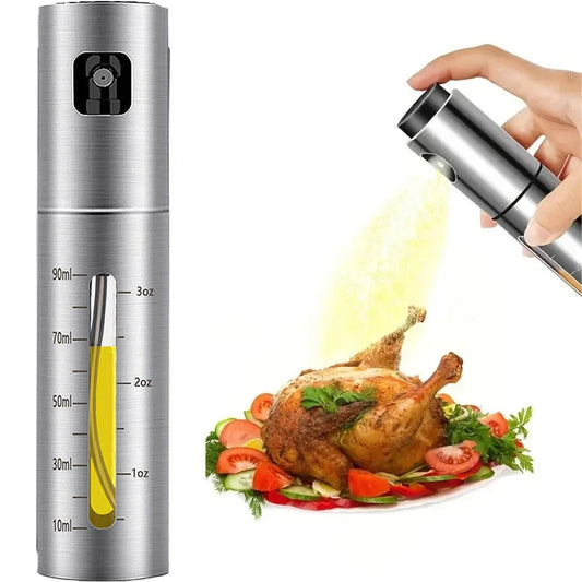 Stainless Steel Oil Spray Bottle