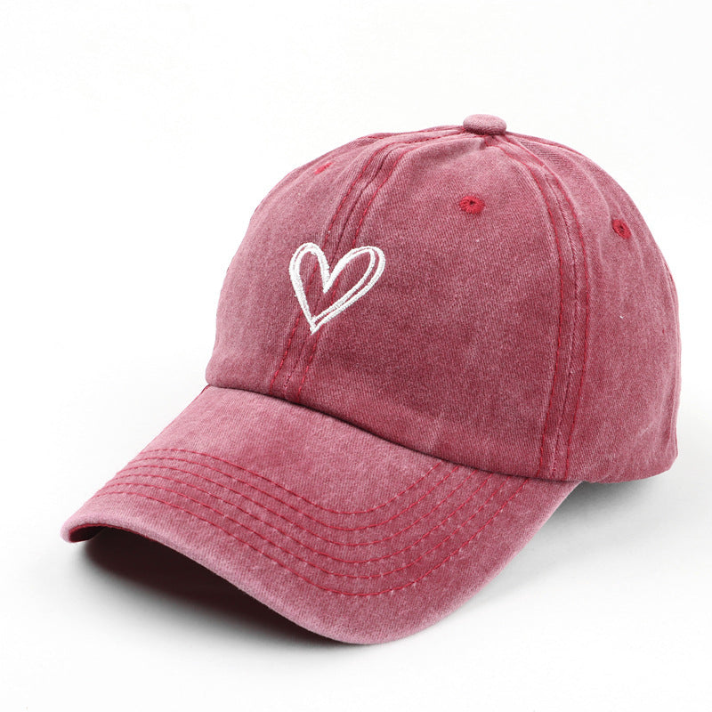 Queen of Hearts Embroidered Hat