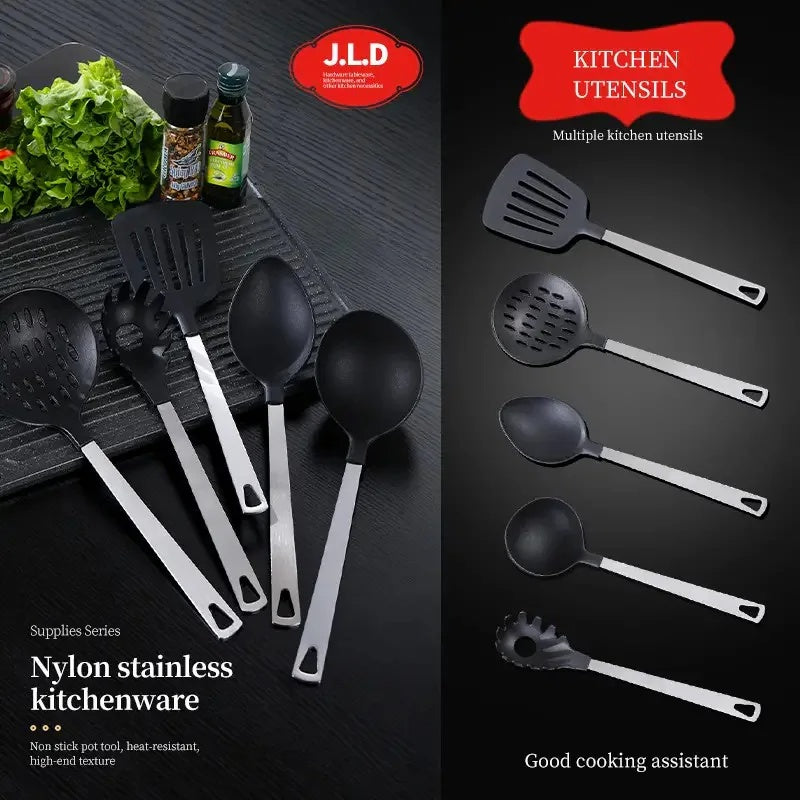 5 Piece Premium Cooking Utensil Set