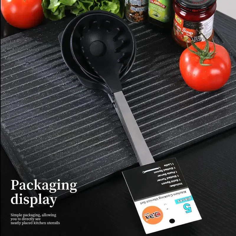 5 Piece Premium Cooking Utensil Set