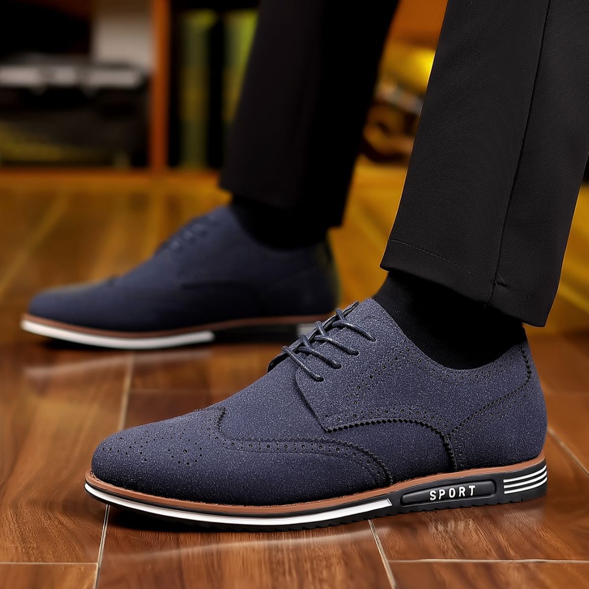 Heritage Sport Suede Leather Shoes