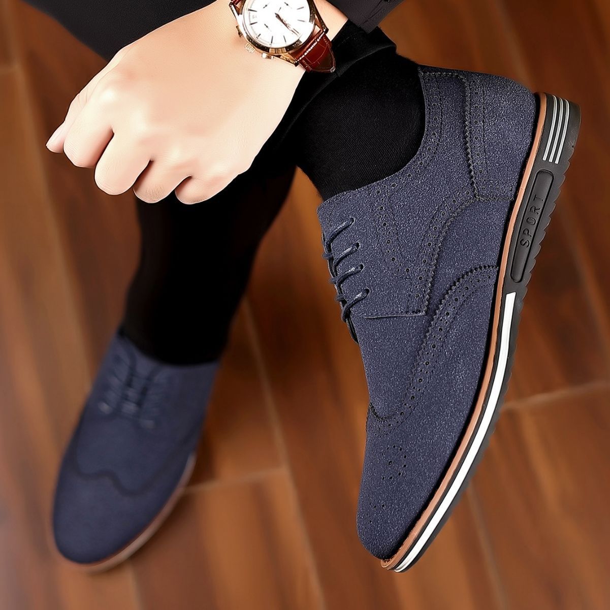 Heritage Sport Suede Leather Shoes