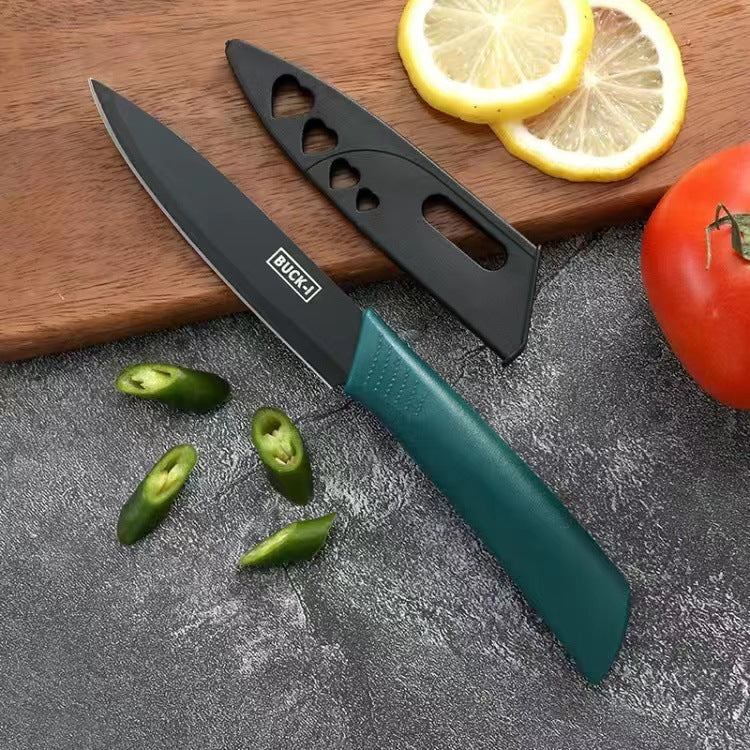 Stainless Steel Kitchen Knife Set w/ Cutting Board