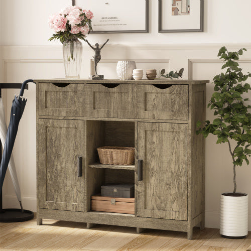 Rustic Elegance Storage Cabinet