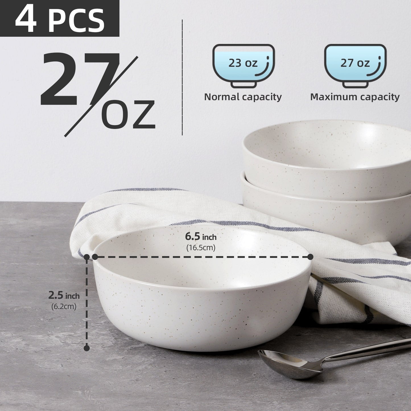 Everyday Essentials Ceramic Bowl Set