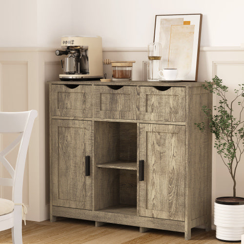 Rustic Elegance Storage Cabinet