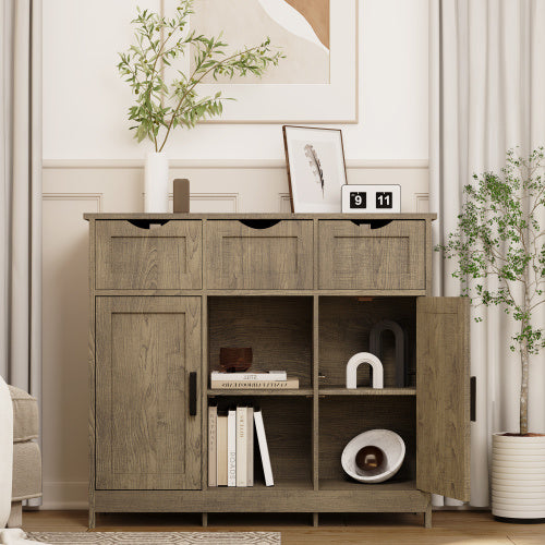 Rustic Elegance Storage Cabinet